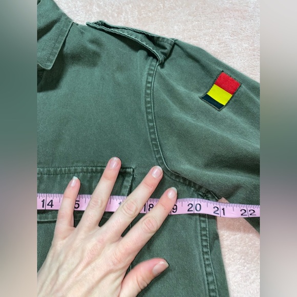 Belgian Army OD Field Shirt - Picture 4 of 9